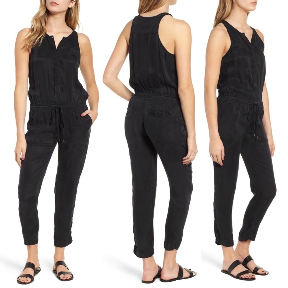 Rails Black Erin Jumpsuit Size Small - Picture 2 of 8